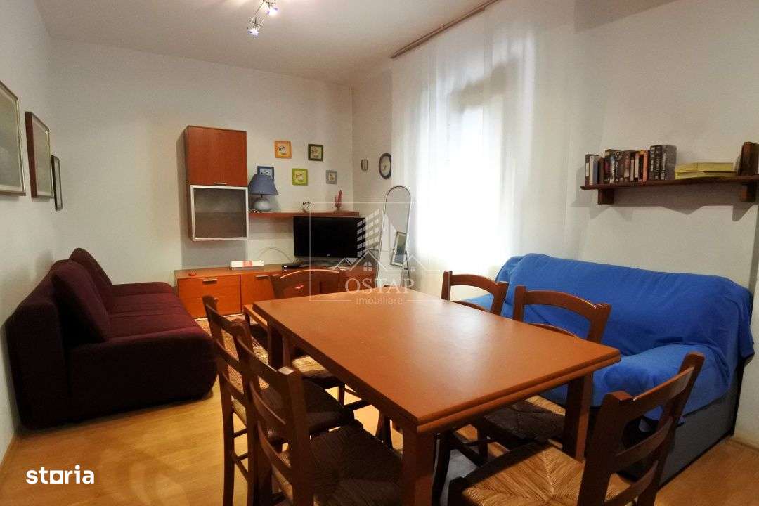 George Bacovia-parter inalt-2 camere decomandate-mobilat-utilat-1