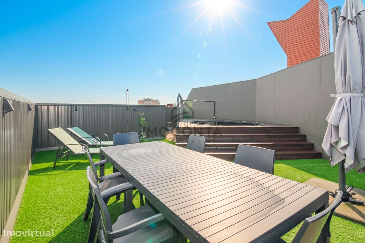 T3 Último Piso c/Terraço Edifício Camaleão- Valongo-3