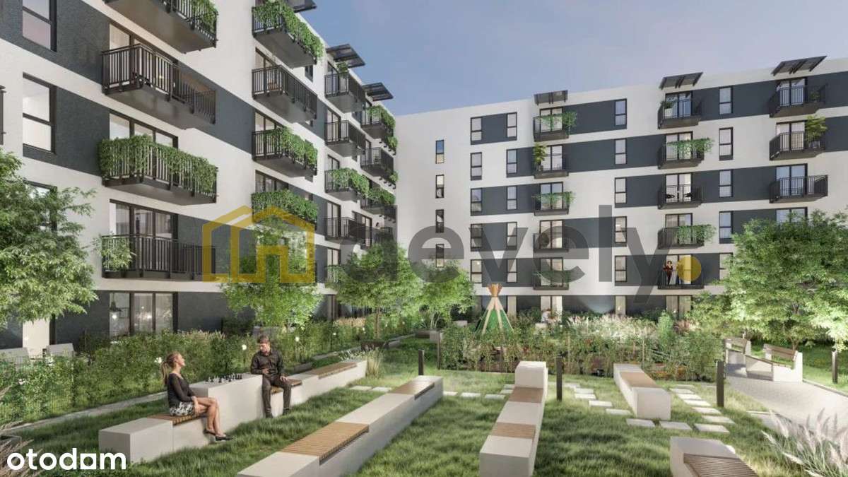 Bez Prowizji - dewelop./ 2 pokoje / 46 M / Rybitwy - Pełny obrazek: 2/7