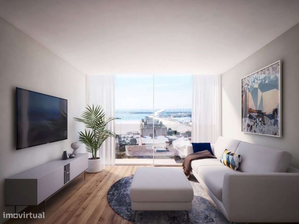Apartamento T1 com terraço localizado em Matosinhos Sul - Grande imagem: 3/10