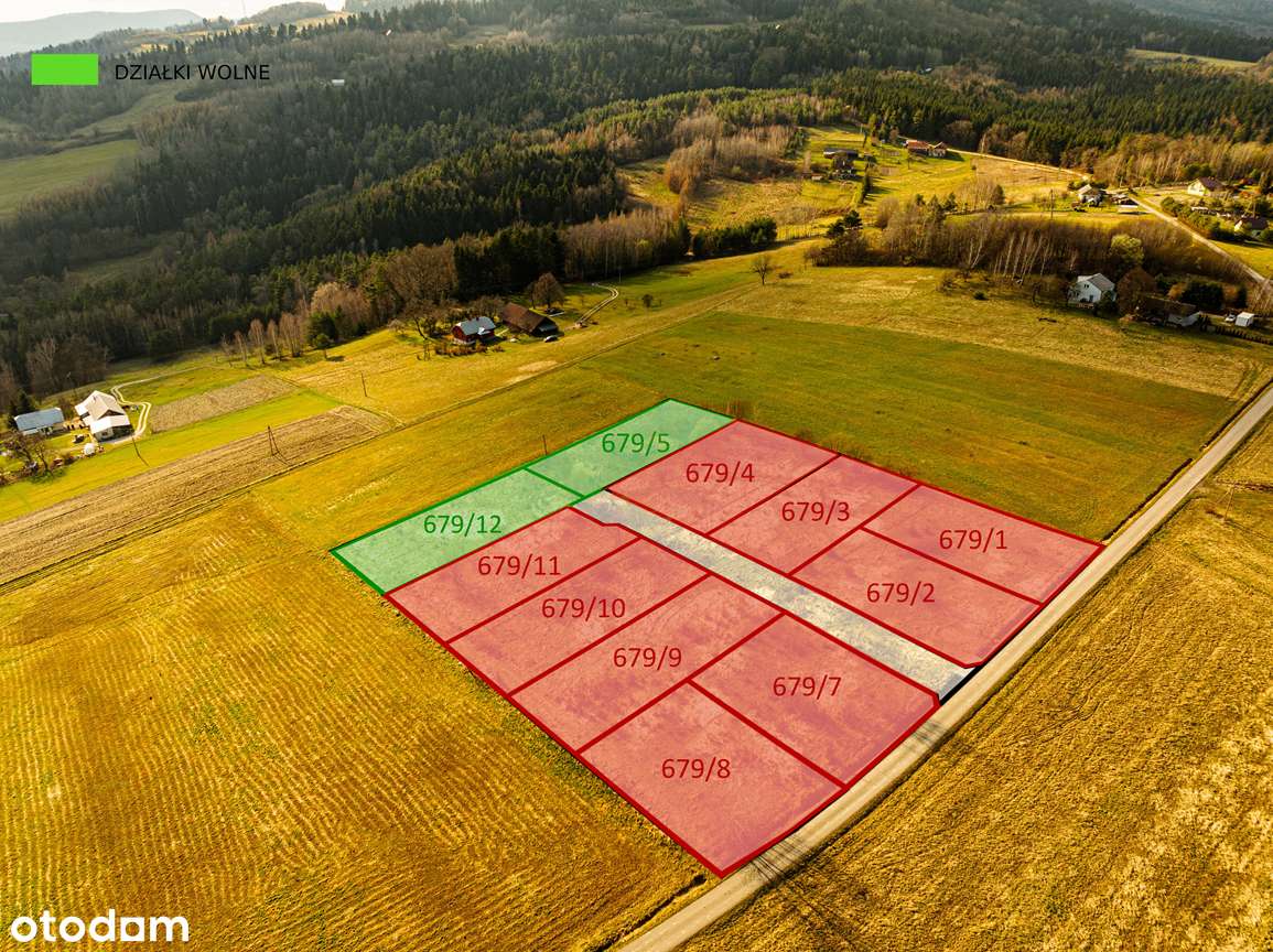5 km od Gorlic. Ostatnie dwie działki! - Pełny obrazek: 4/11