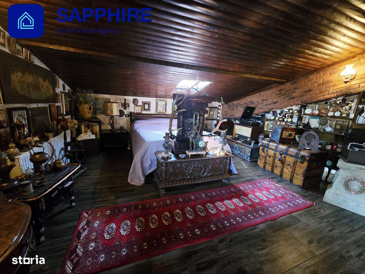 Vilă de lux Otopeni, pentru colecționari, înconjurată de brazi și artă-12