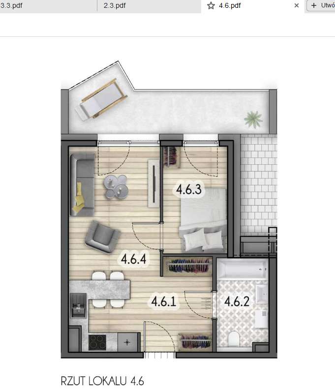 Międzywodzie 2 pokojowe, nad Bałtykiem, do plaży 500m,  Dziwnów 10 min - Pełny obrazek: 3/8