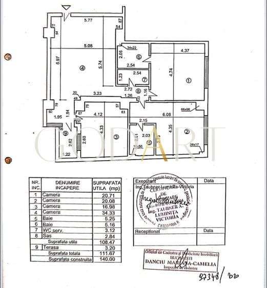 4 Camere | Mobilat | Utilat  | LUX  | Dorobanti | Loc de parcare-18