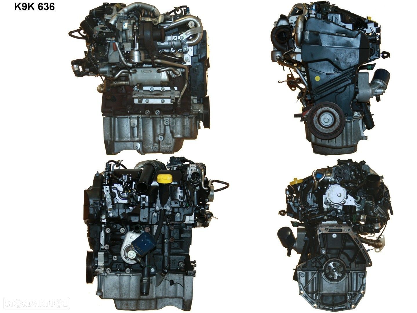Motor Completo  Usado NISSAN QASHQAI 1.5 dCi K9K 636 - 1