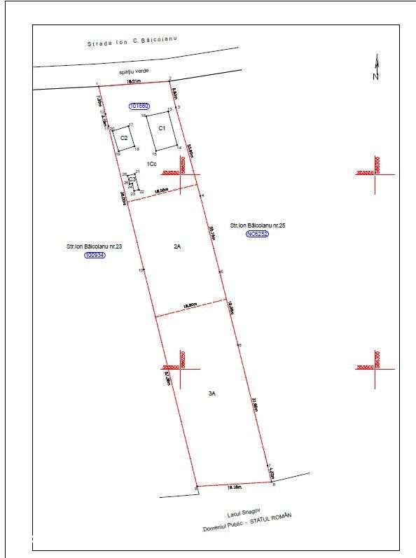 Teren Snagov - Tancabesti, ponton - comision 0%-3