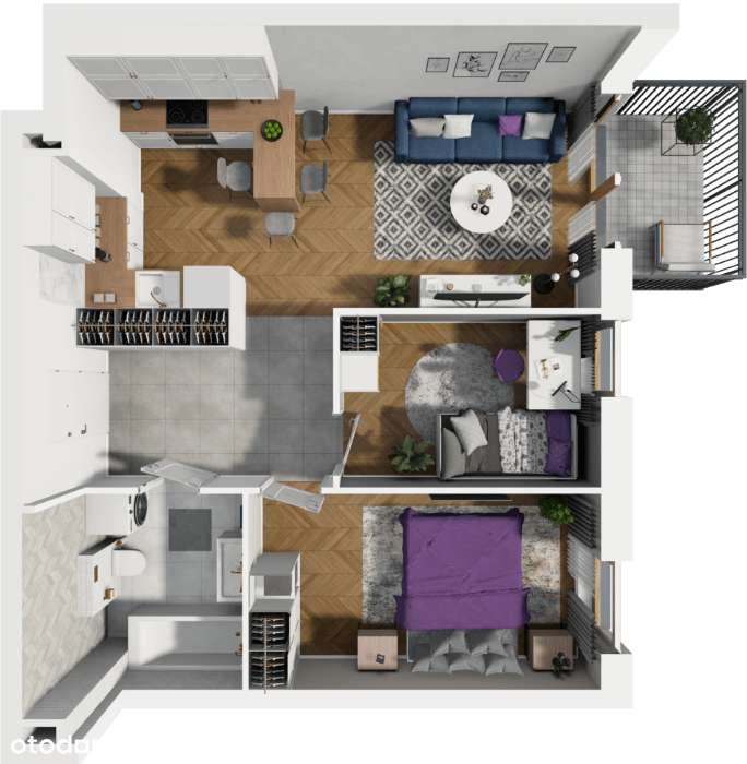 BLACKWEEK : 3 pokoje  52m² + garaż GRATIS! - Słoneczne! 0 zł prowizji-15