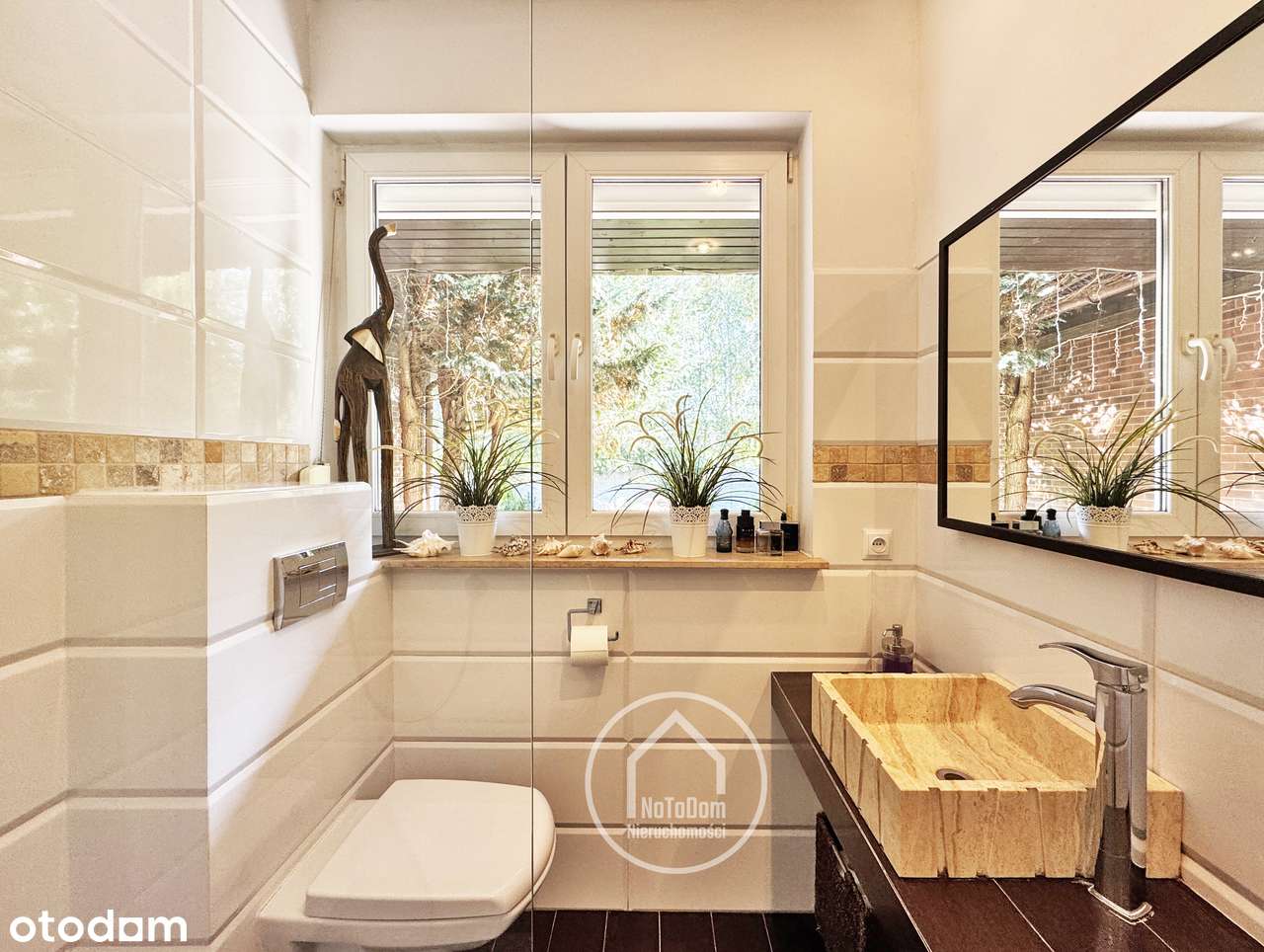 Dom Parterowy na pięknie zagospodarowanej działce w Łosinie-15