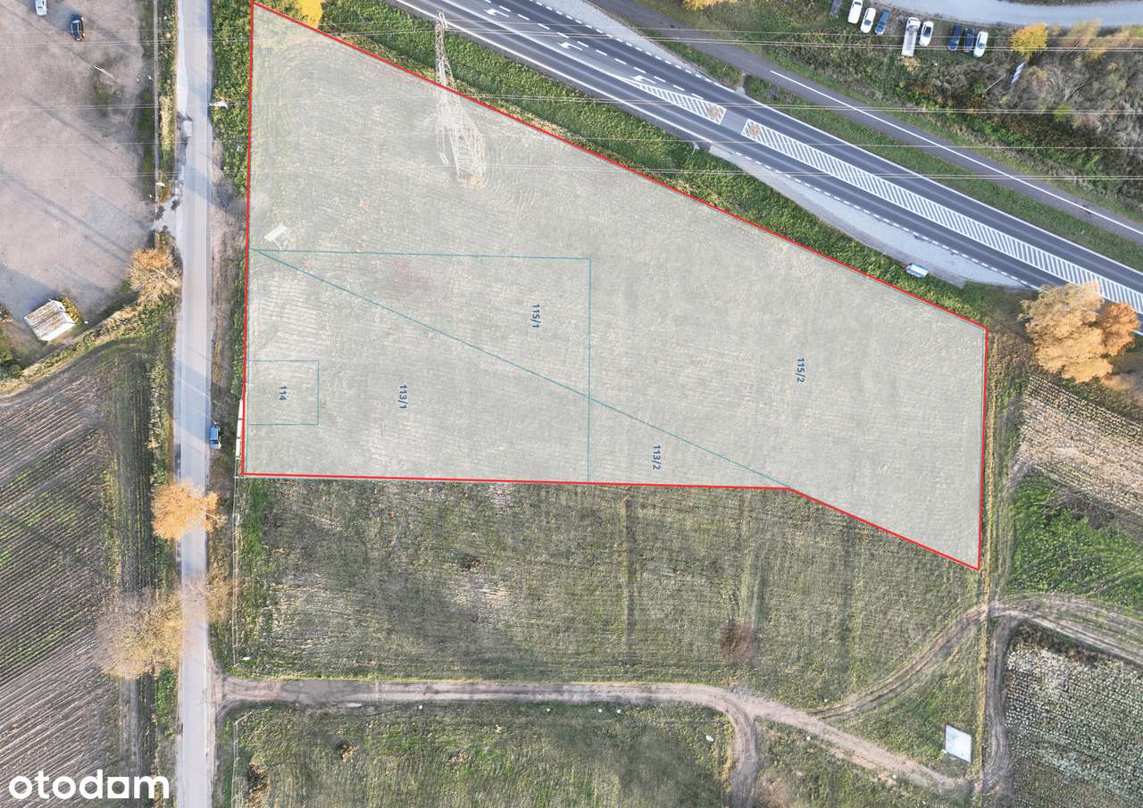 Działka na obrzeżach Koszalina pod inwestycje.-1