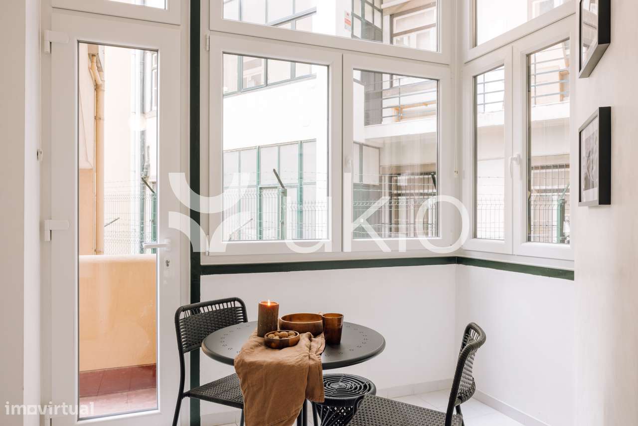 Apartamento T2 com terraço em Av. da Liberdade - Marquês de Pombal - Grande imagem: 4/24
