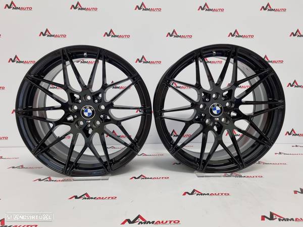 Jantes look BMW M4 GTS Preto Brilho 18 (5x112) - 1