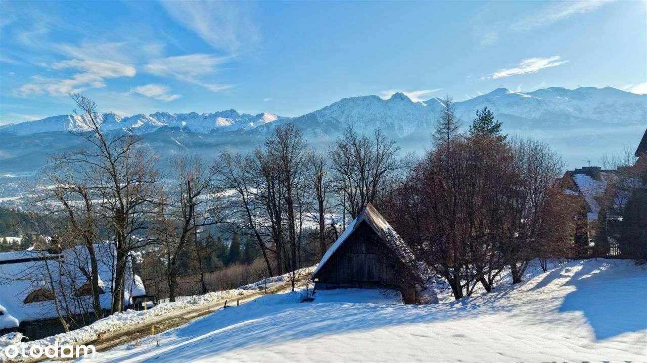 Działka widokowa z projektem domu - Pająkówka-1