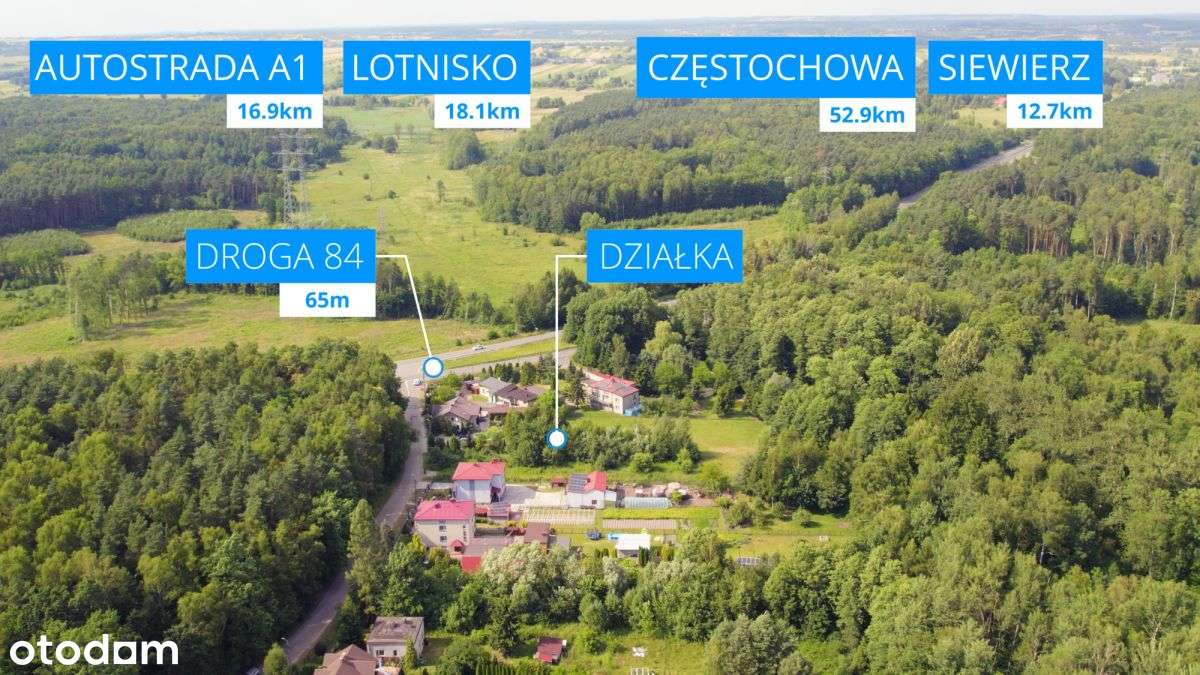 Idealna pod dom – działka w Preczowie. - Pełny obrazek: 4/16