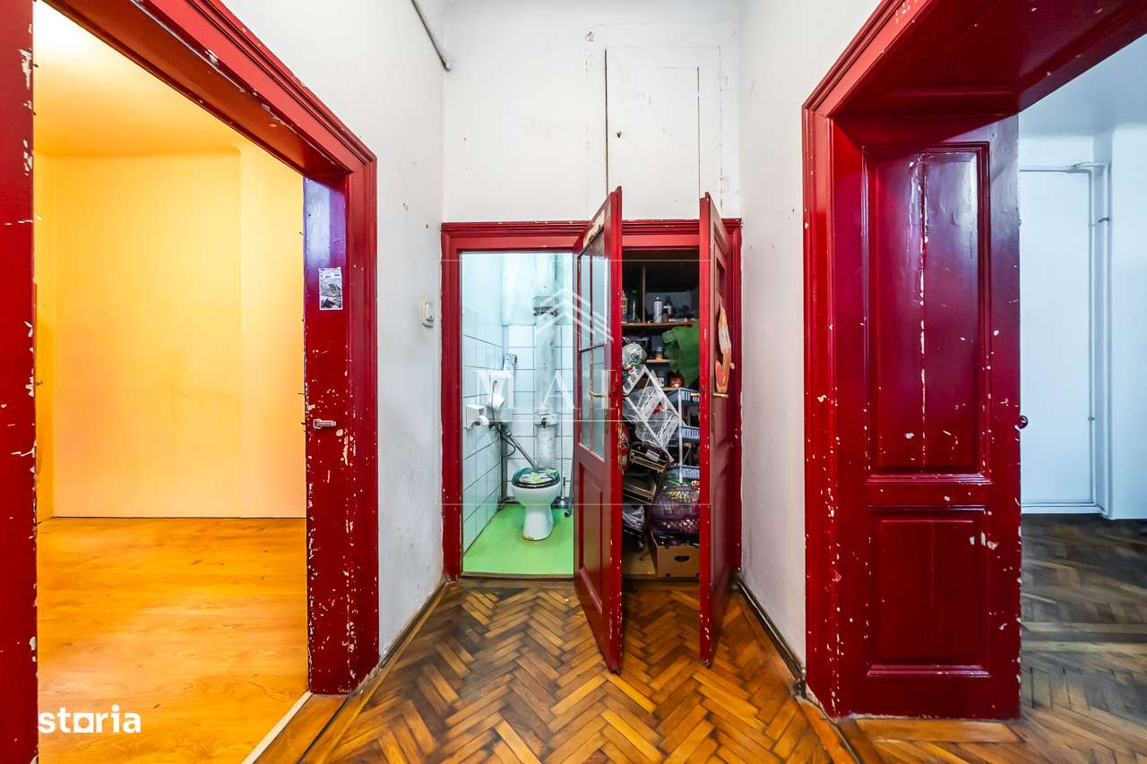 Apartament ultracentral, 4 camere , 114 mp , etaj 1, Comision 0%-7