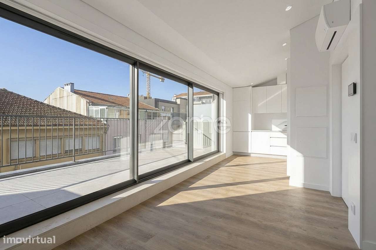 Penthouse T1 NOVA na rua Monte Cativo em Cedofeita, Porto - Grande imagem: 5/19