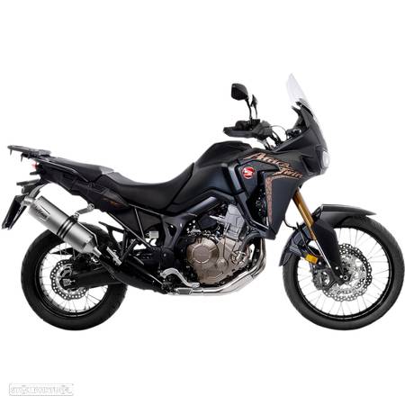 ponteira escape leovince honda crf 1000 l / ld africa twin - 14278e - 1