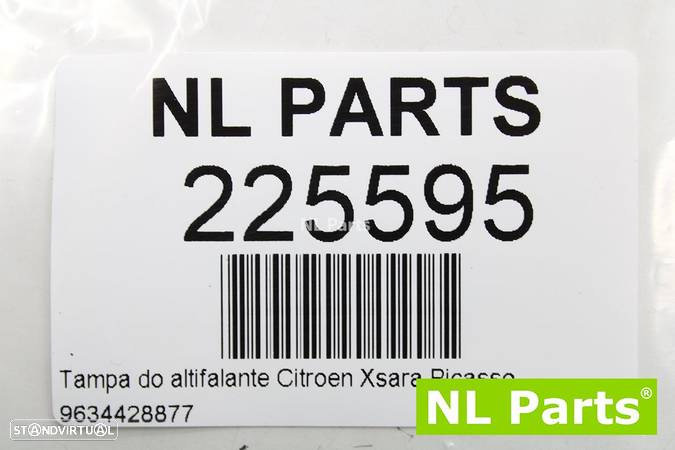 Tampa do altifalante Citroen Xsara Picasso 9634428877 - 6