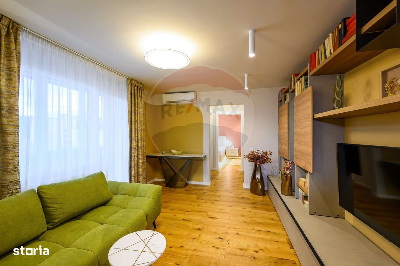 Apartament renovat, modern, cu 3 camere, de vânzare în Grigorescu-14