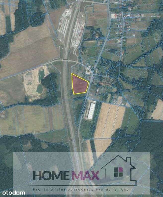 Działka inwestycyjna przy S3 - 2,4Ha - Mpzp U-P - Pełny obrazek: 4/4