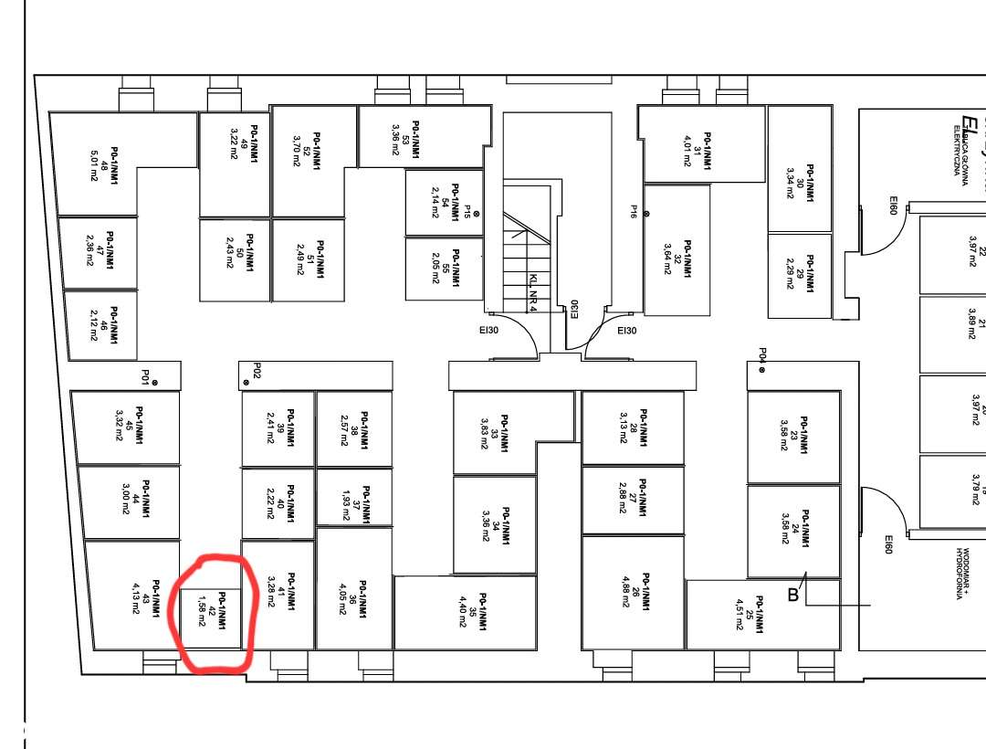 Sprzedam komórkę lokatorską 2,1 m2 z osobną KW, blisko Metra Szwedzka - Pełny obrazek: 4/5