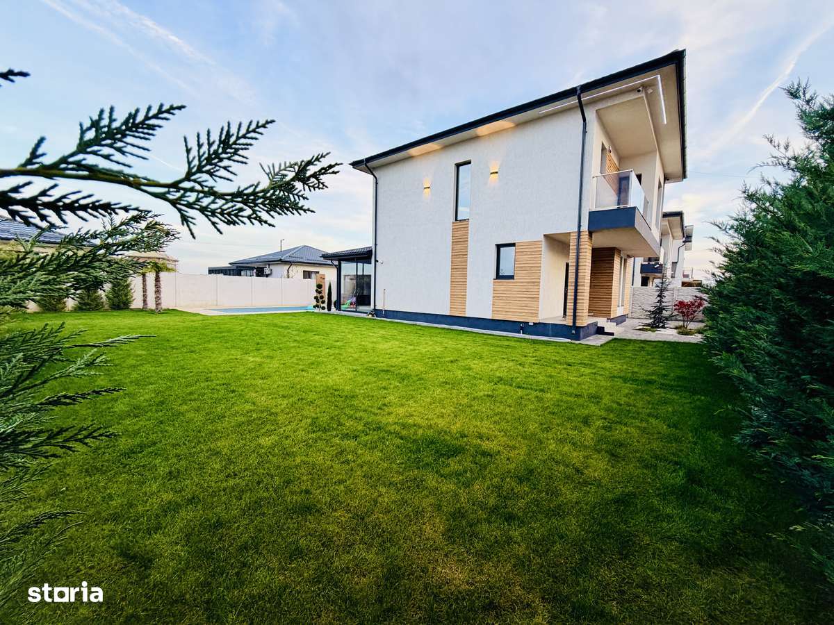 Casă P+1 cu Piscină de vânzare | 5 camere || teren de 800 mp - Berceni - Imagine principală: 4/20