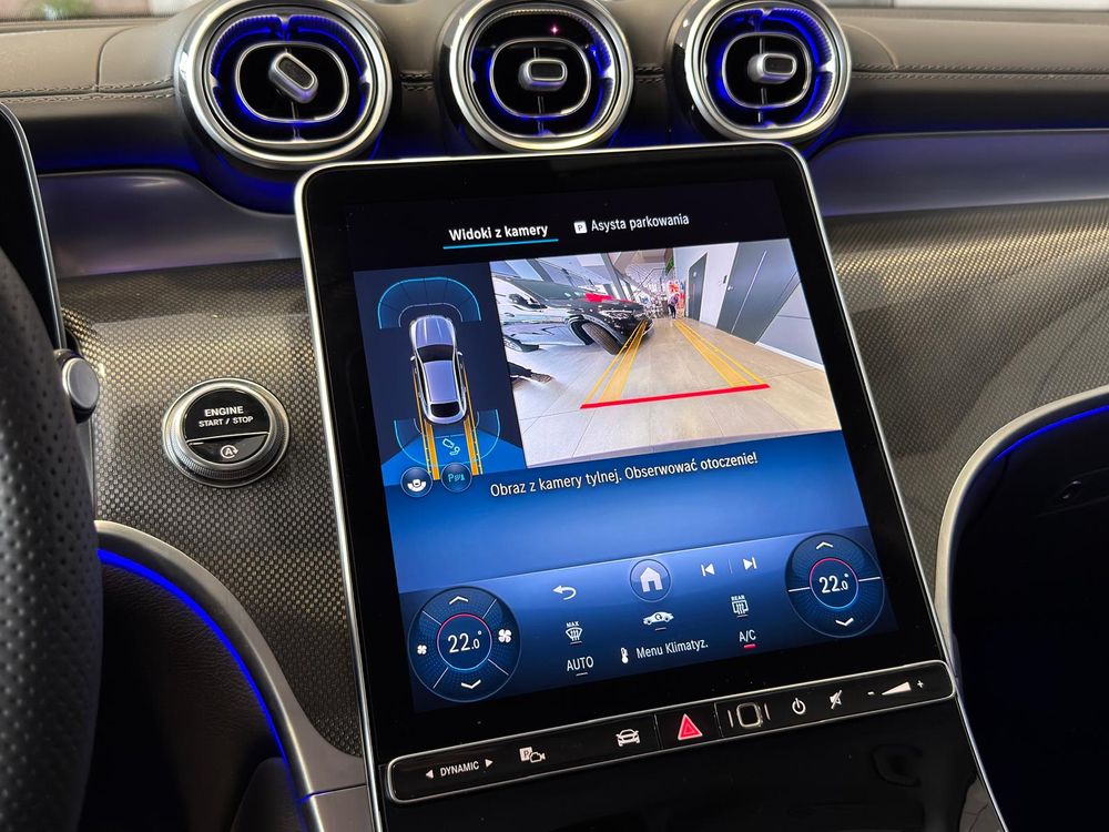 Mercedes-benz Glc GLC 220d 4MATIC Salon Polska FV23%