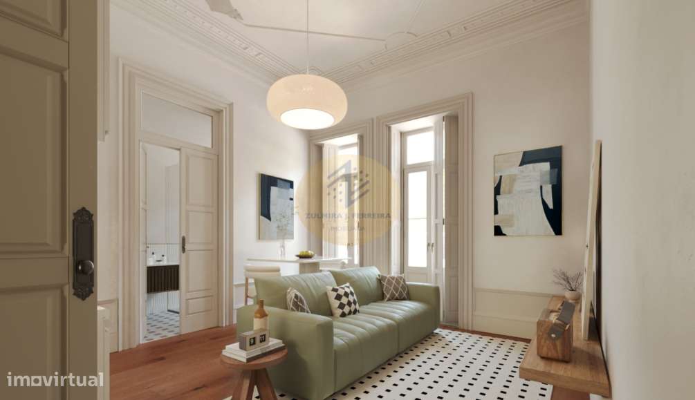 Apartamento T1 Novo com Jardim Privativo de 84m² na Baixa do Porto-4