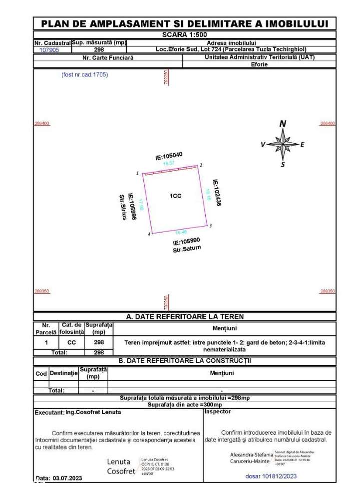 Eforie Sud teren de vanzare - Imagine principală: 2/2