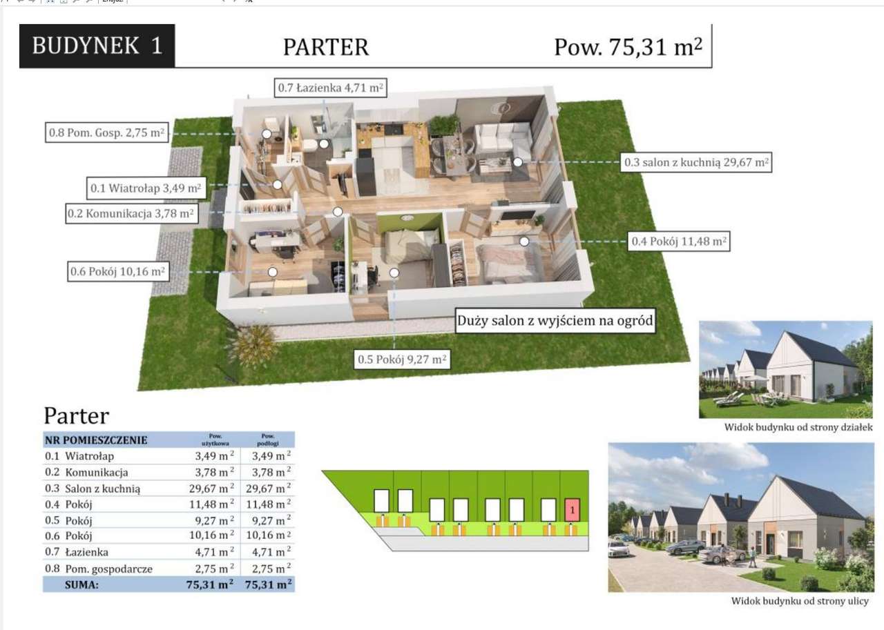 Wolnostojący, parterowy, duża działka, las.-7
