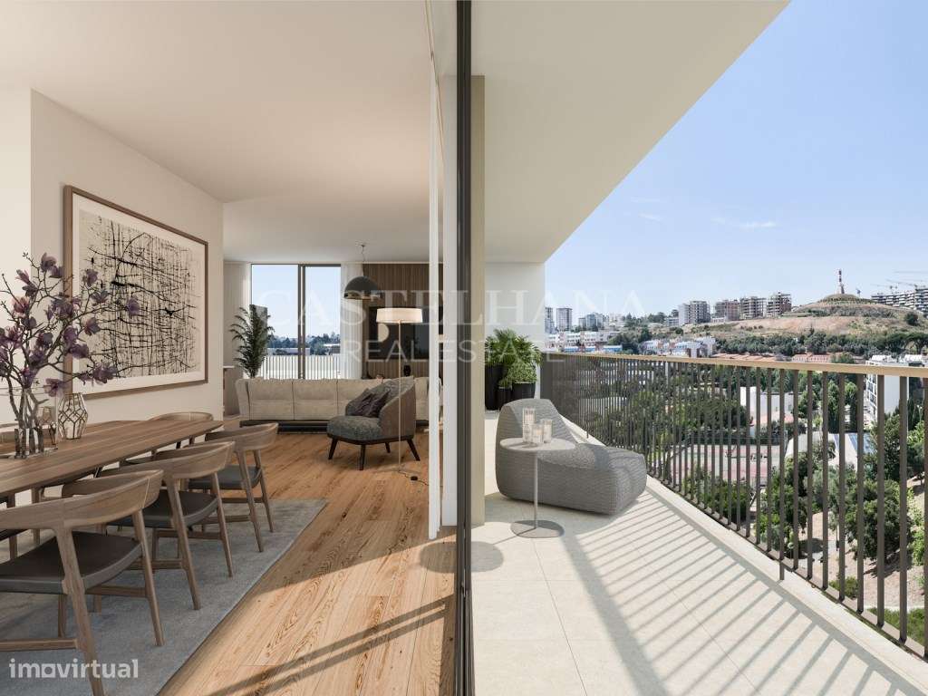 Apartamento T4 com terraço em novo empreendimento em Carnaxide - Grande imagem: 4/83