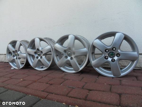 Felgi 14'' 5x100 Skoda Fabia Roomster Rapid 5J0 - 2