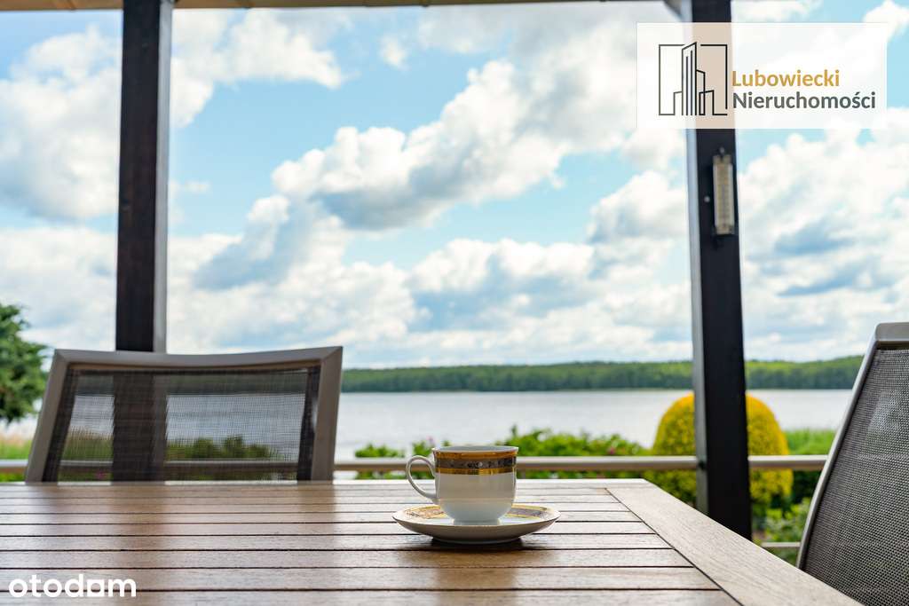 Dom z linią brzegową Jeziora Małszewskiego. Mazury-5