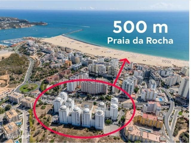 Apartamento T1 com varanda para rentabilizar - Praia da Rocha