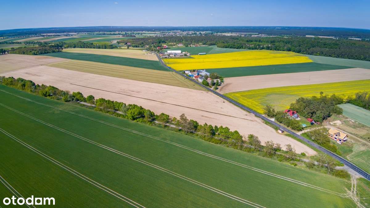 DZIAŁKI BUDOWLANE NA SPRZEDAŻ - BLISKO MOSINY 120 zł/mkw!-5