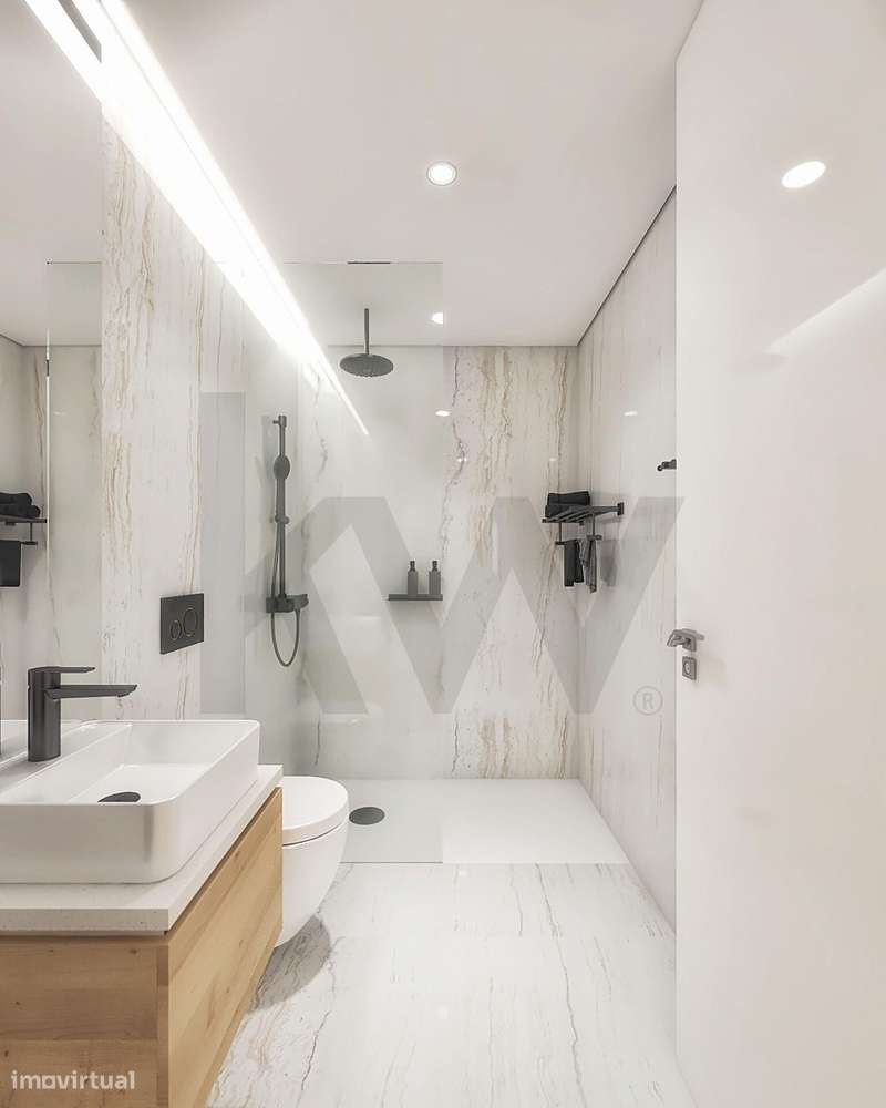 T2 + 1 com Terraço no Centro Histórico de Leça da Palmeira - Grande imagem: 4/20