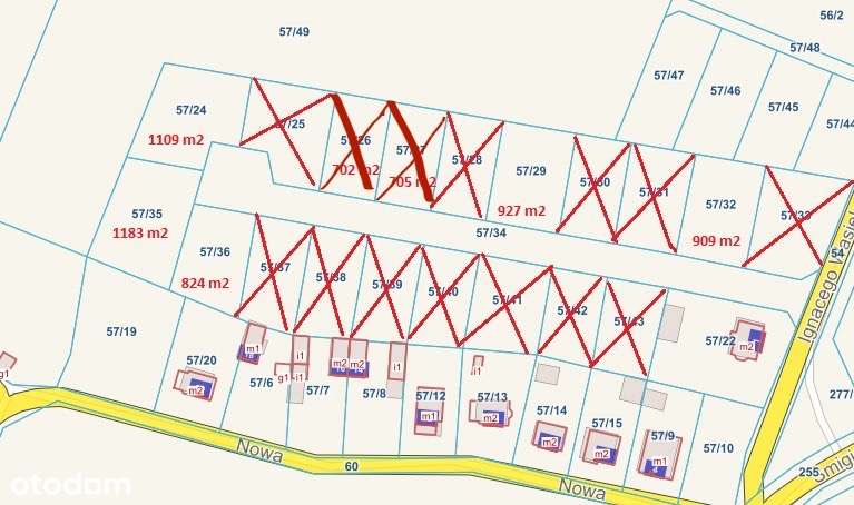 Ostatnie działki budowlane z prądem oraz wodą przy Śmiglu - Pełny obrazek: 4/10