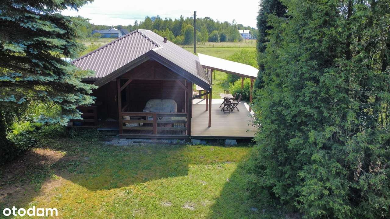 Działka pod lasem z domkiem letniskowym – Jesionka  Żyrardów - Pełny obrazek: 4/14