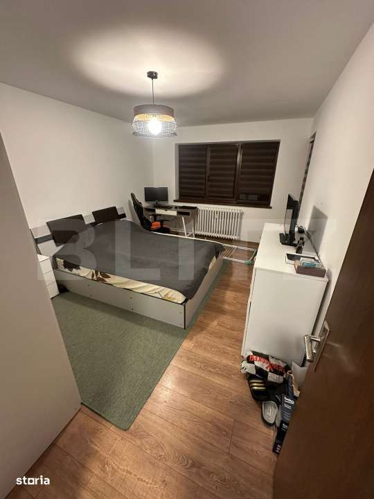 Apartament 2 camere, 39 mp, mobilat modern, balcon, zona Primaverii Ma - Imagine principală: 5/9