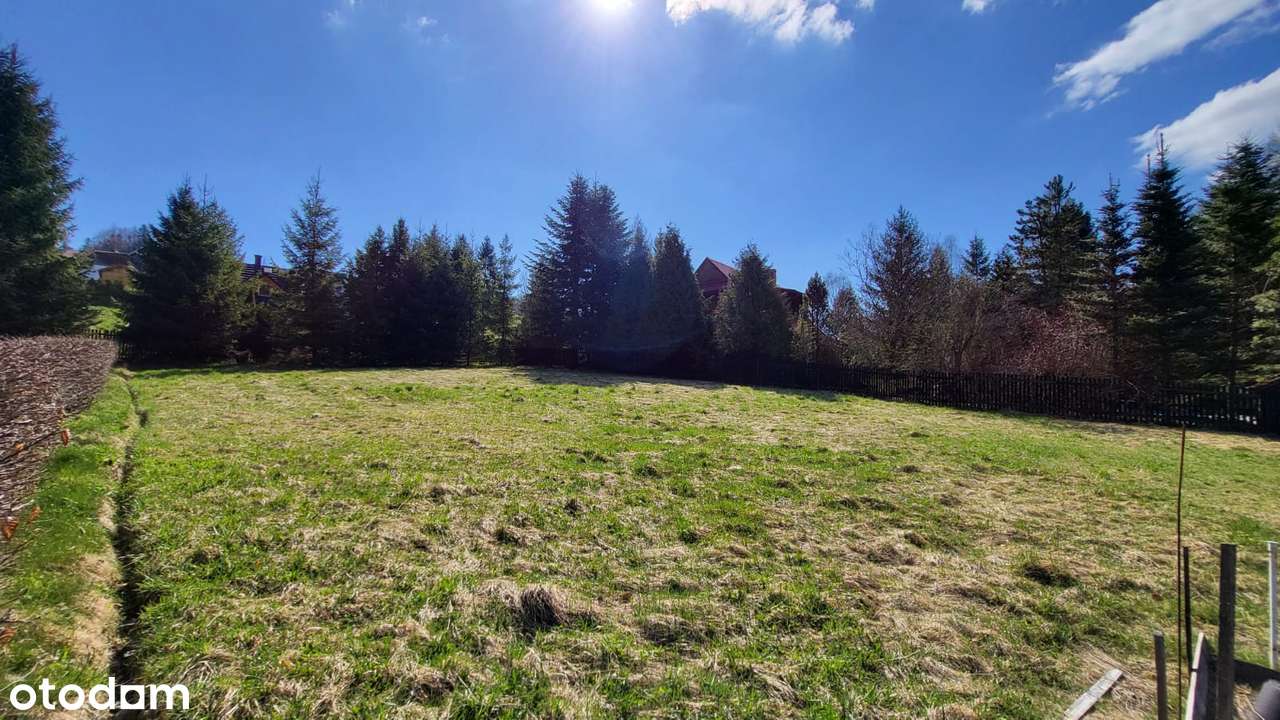 Działka budowlana 10 arów – Koniaków