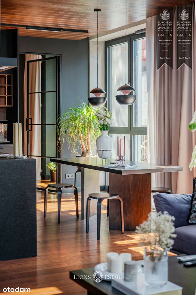 Dwupoziomowy penthouse Browary Warszawskie-5