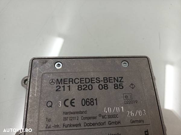 Modul antena Mercedes-Benz E CLASS W211 646.961 EUR3 2003-2008  A2118200885 - 3