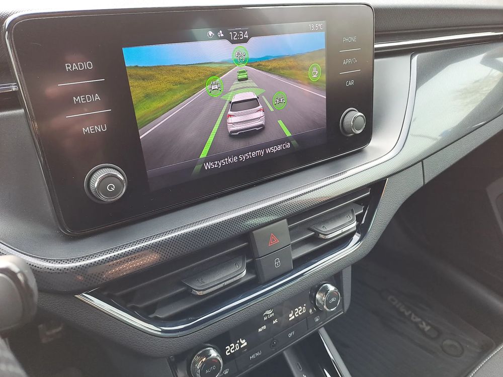 SKODA KAMIQ Style 1,0 TSI 110KM Virtual ACC Grzana P.szyba Kamera Salon Pl ASO