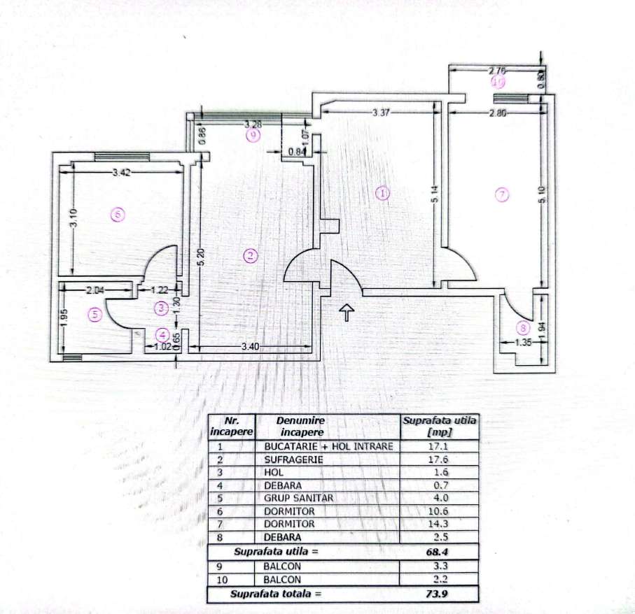 Apartament 3 camere Tineretului | Renovat | 2 Locuri de Parcare | Parc-7
