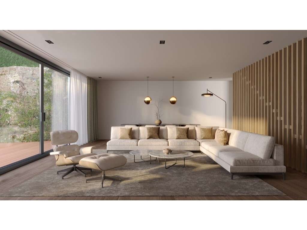 Terreno no centro de Bicesse para Condomínio de 4 moradias-5