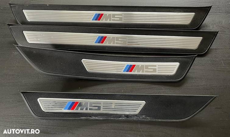 Set trimuri praguri ornamente usi originale BMW M5 F10 F11  Seria 5 /// - 1