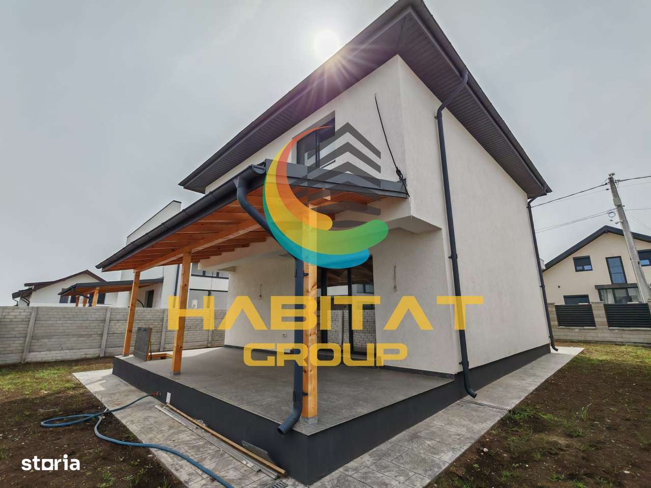 Casă individuală P+1 de vânzare – 4 camere, teren 385 mp, construcție - Imagine principală: 4/6