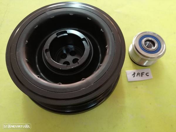 Poli de cambota com roda alternador Bmw 525D 530D E60 M57 6 cilindros - 1