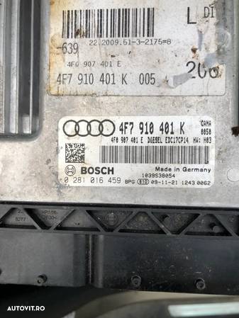 ECU Calculator motor Audi A6 2.7TDI 4F7910401K 0281016459 EDC17CP14 CANA - 3