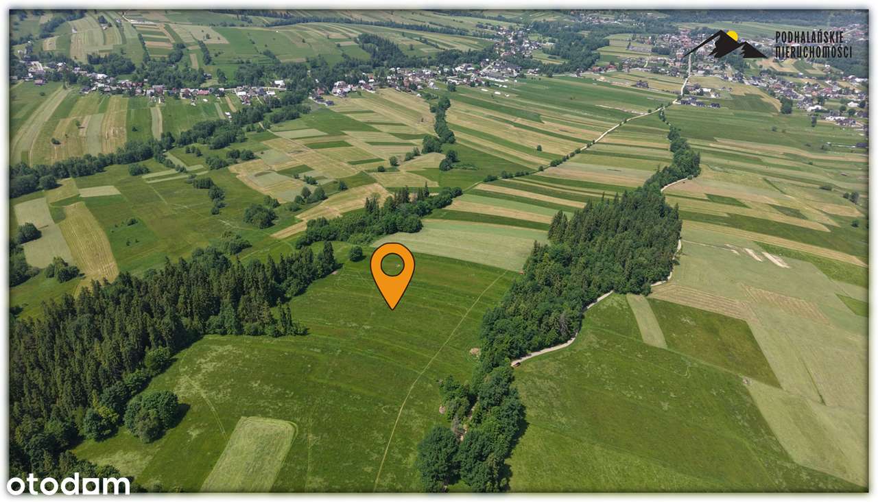 Działka z ładnym widokiem i formalnym dojazdem w Ratułowie-9
