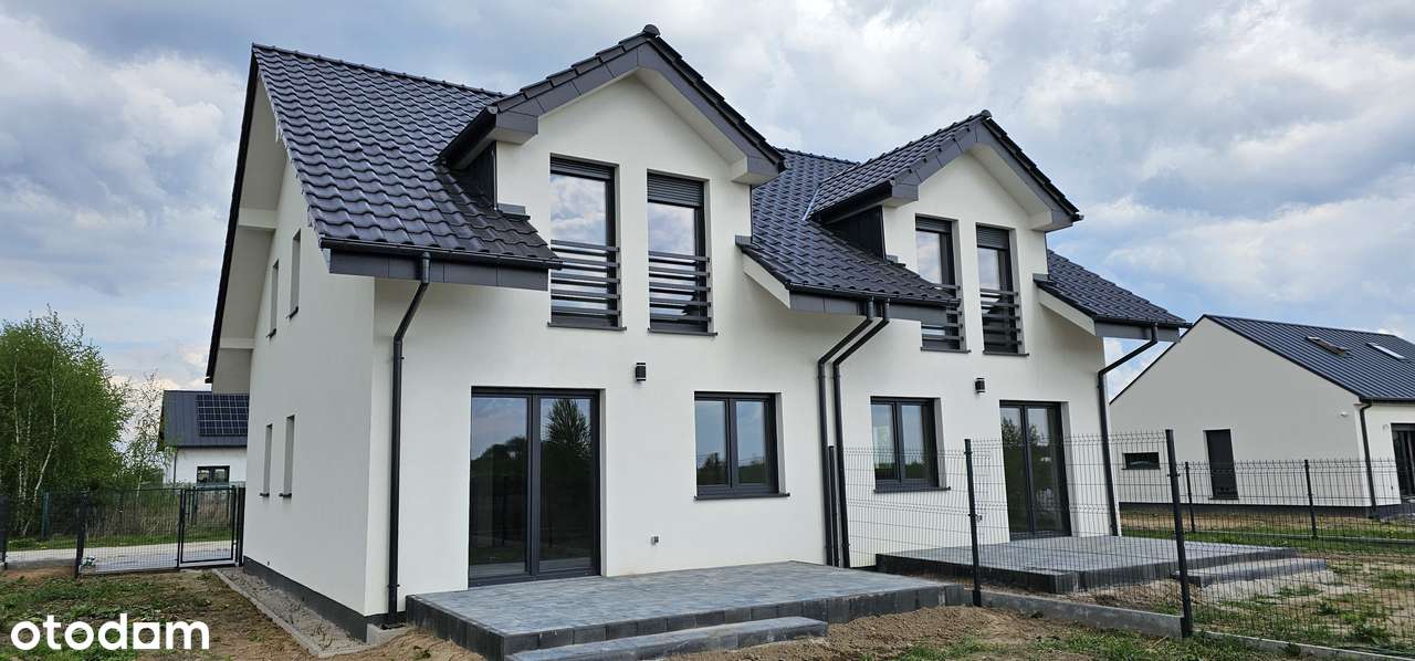 Nowy Dom 103,8m² w zabudowie dwulokalowej. Kórnik, Konarskie - Pełny obrazek: 4/17